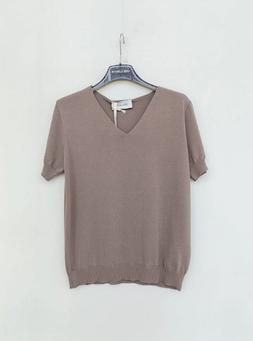 Maglia maniche corte scollo V