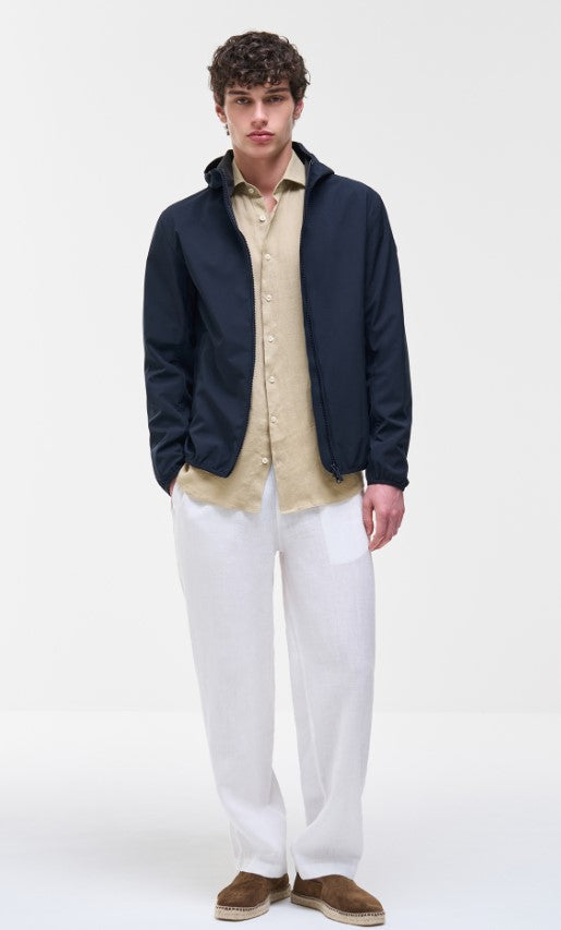 Giacca in softshell con cappuccio colmar