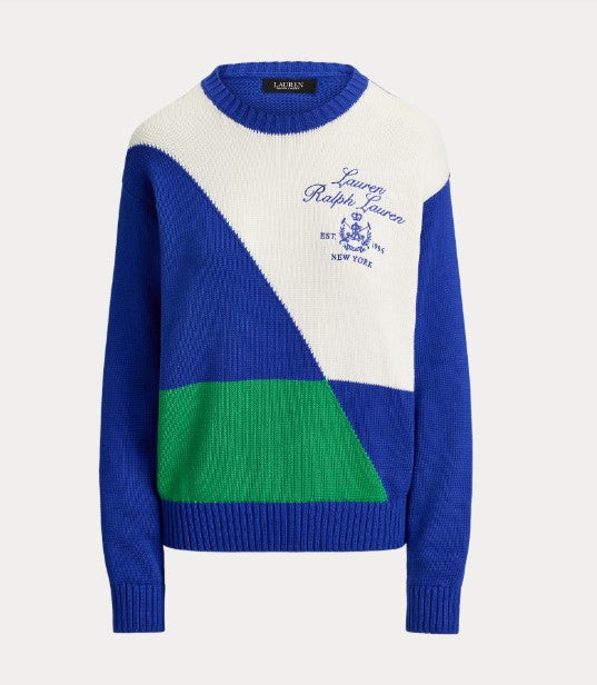maglione in cotone pettinato