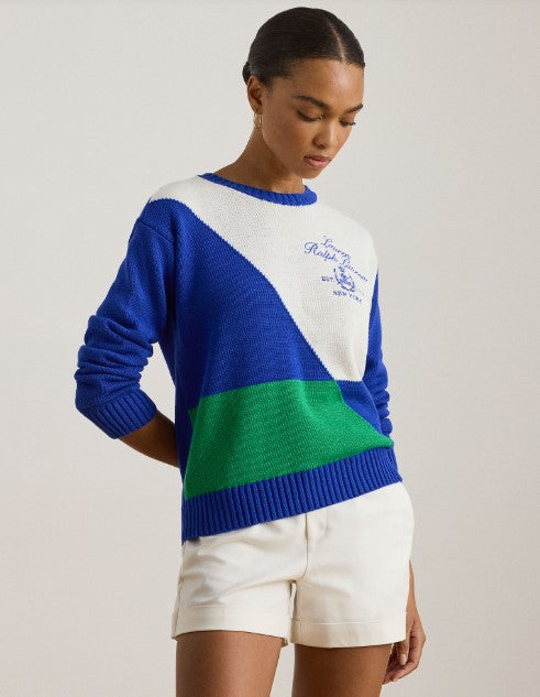 maglione in cotone pettinato