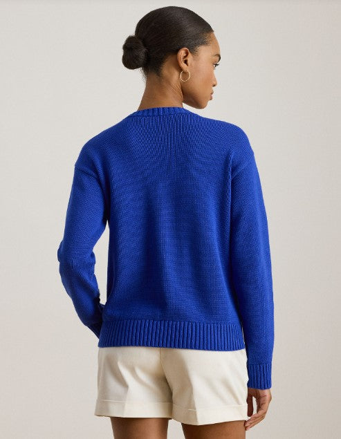 maglione in cotone pettinato