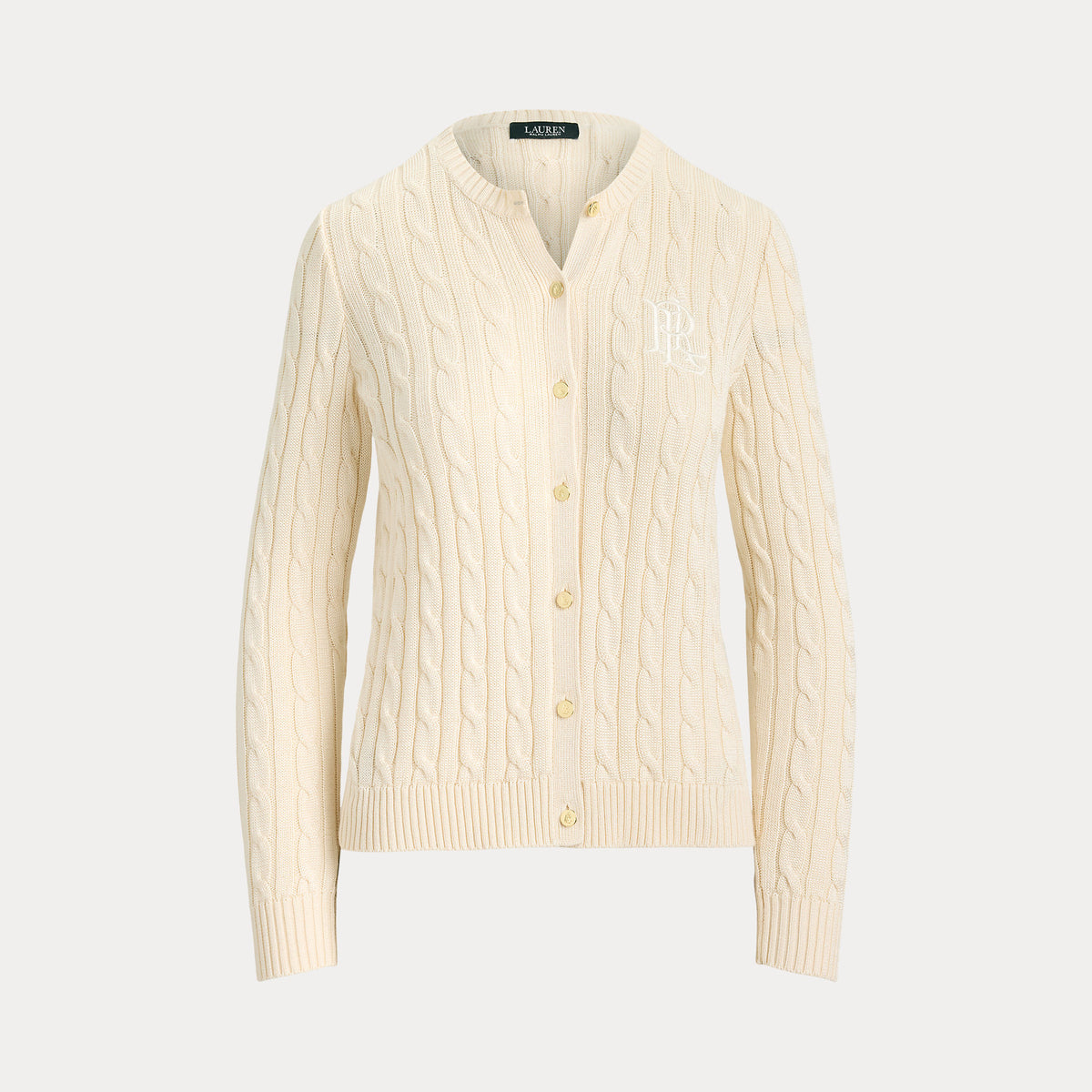 Cardigan in misto cotone a trecce