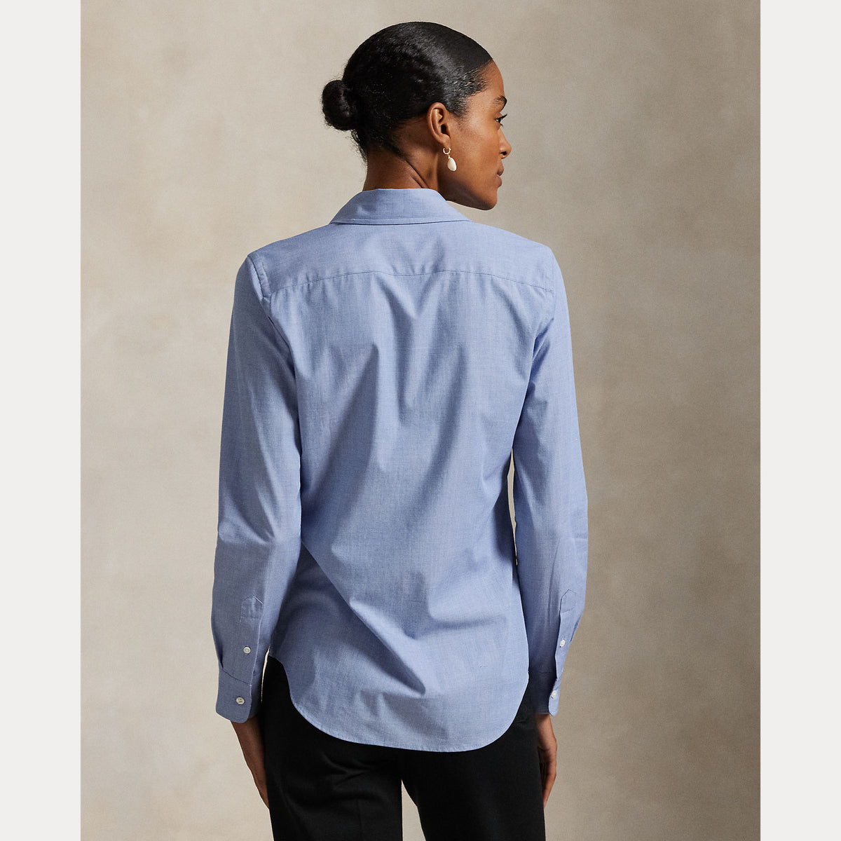 CAMICIA IN COTONE ELASTICIZZATO SLIM FIT
