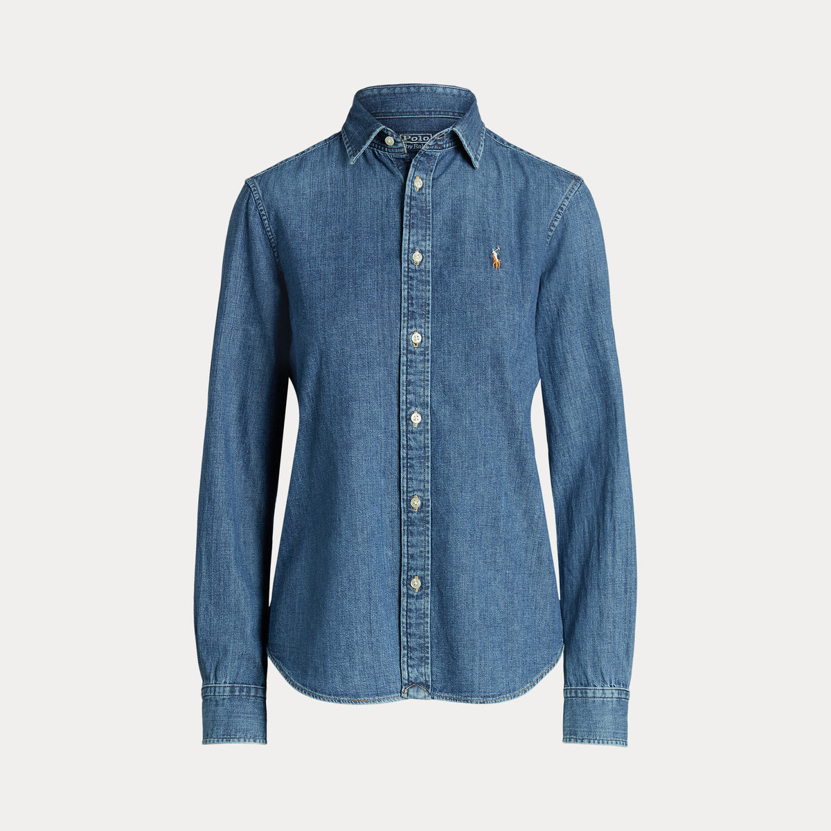 CAMICIA IN DENIM SLIM FIT