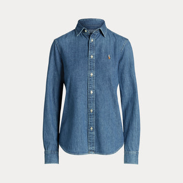CAMICIA IN DENIM SLIM FIT