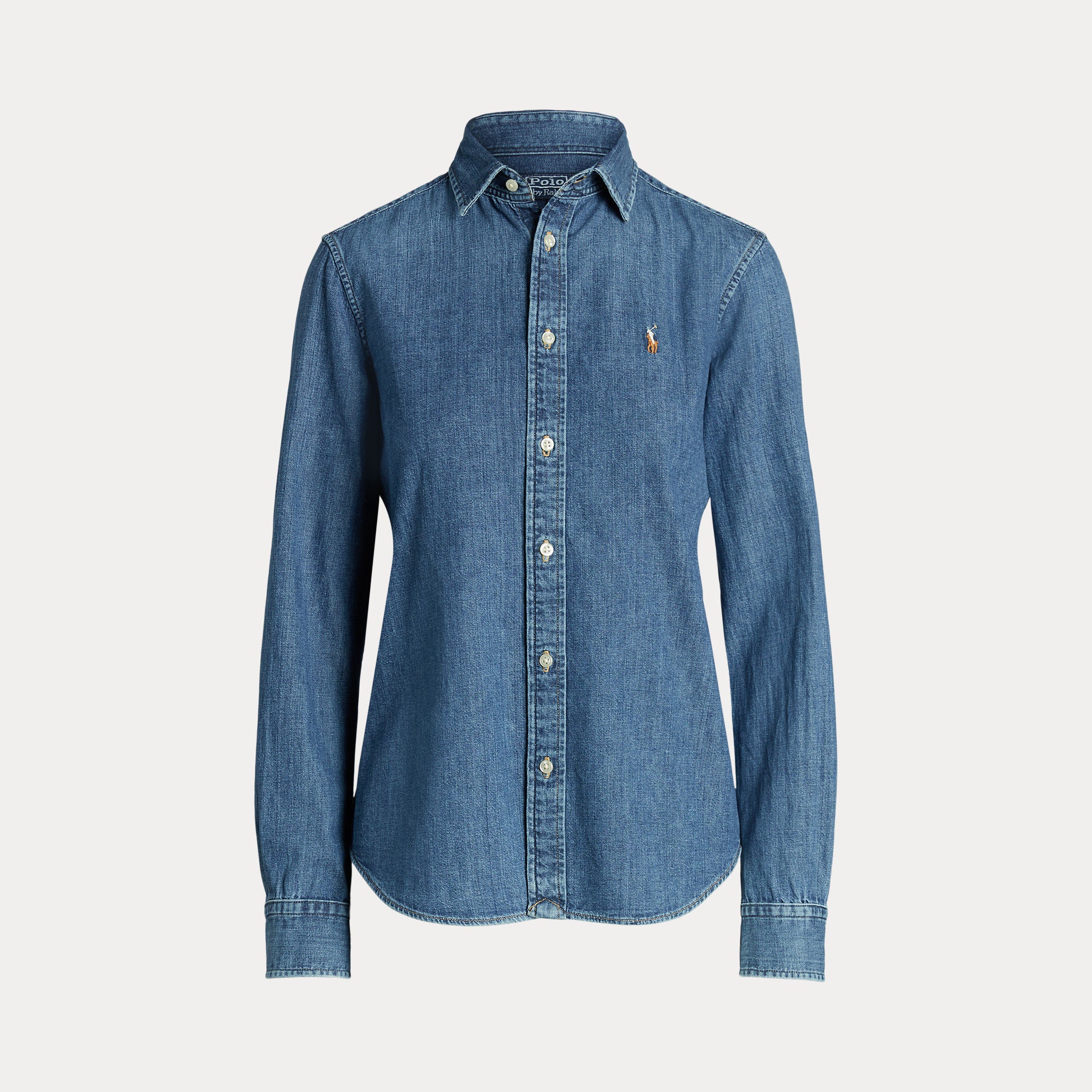 CAMICIA IN DENIM SLIM FIT