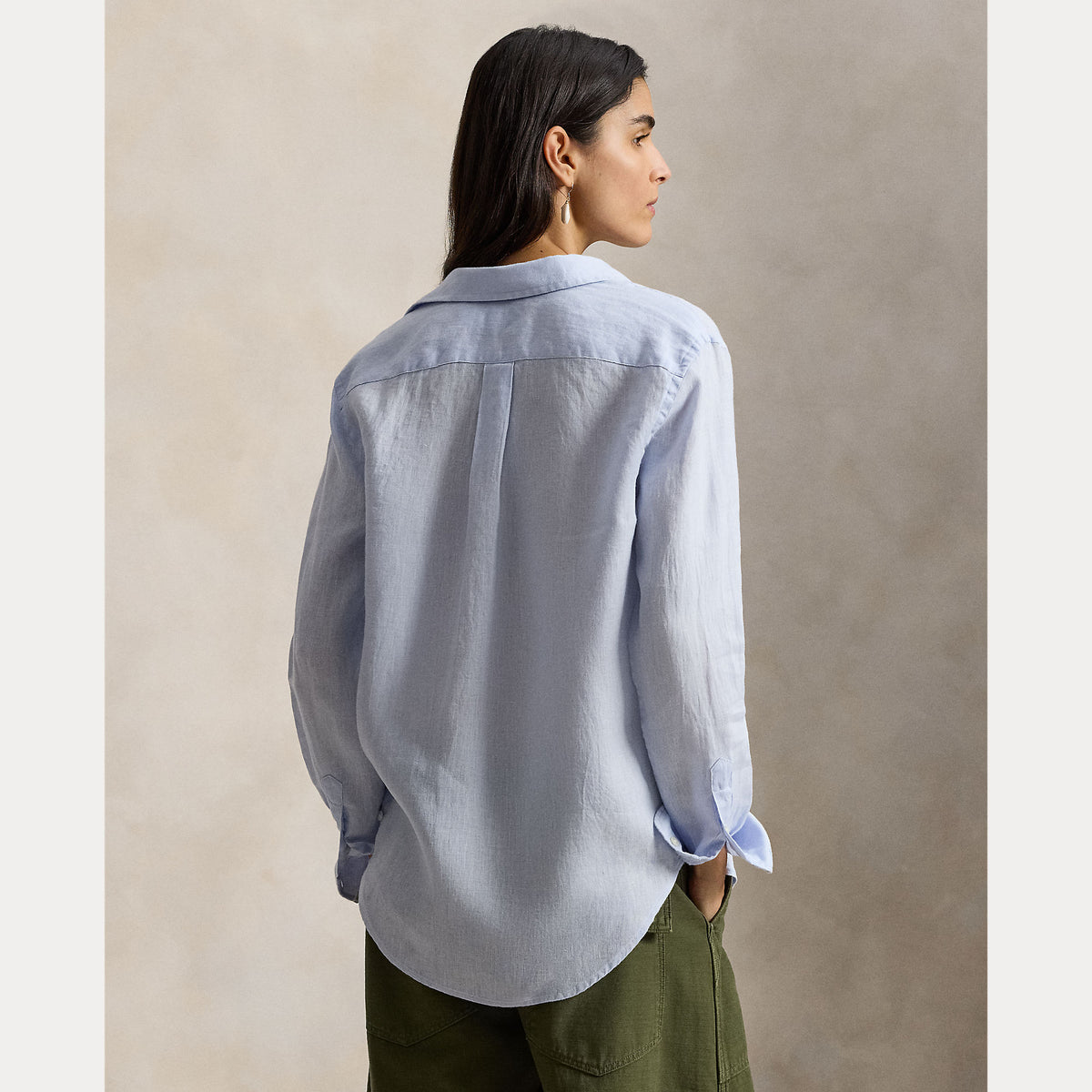 CAMICIA IN LINO VESTIBILITÀ CLASSICA