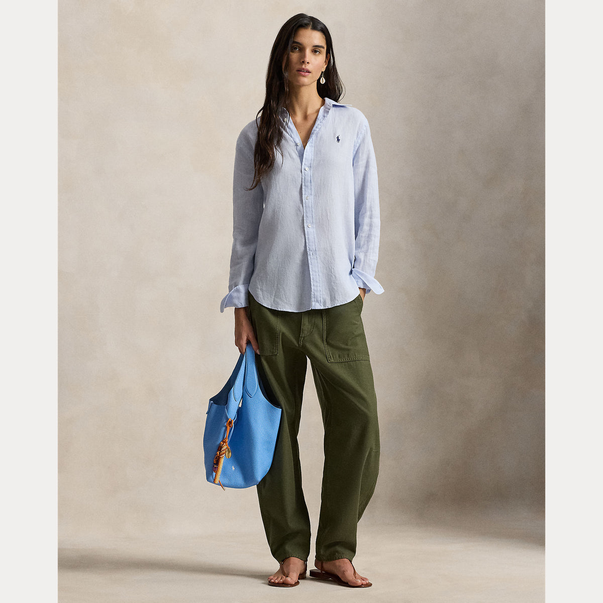 CAMICIA IN LINO VESTIBILITÀ CLASSICA