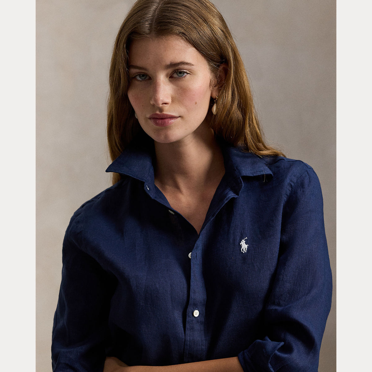 CAMICIA IN LINO VESTIBILITÀ CLASSICA