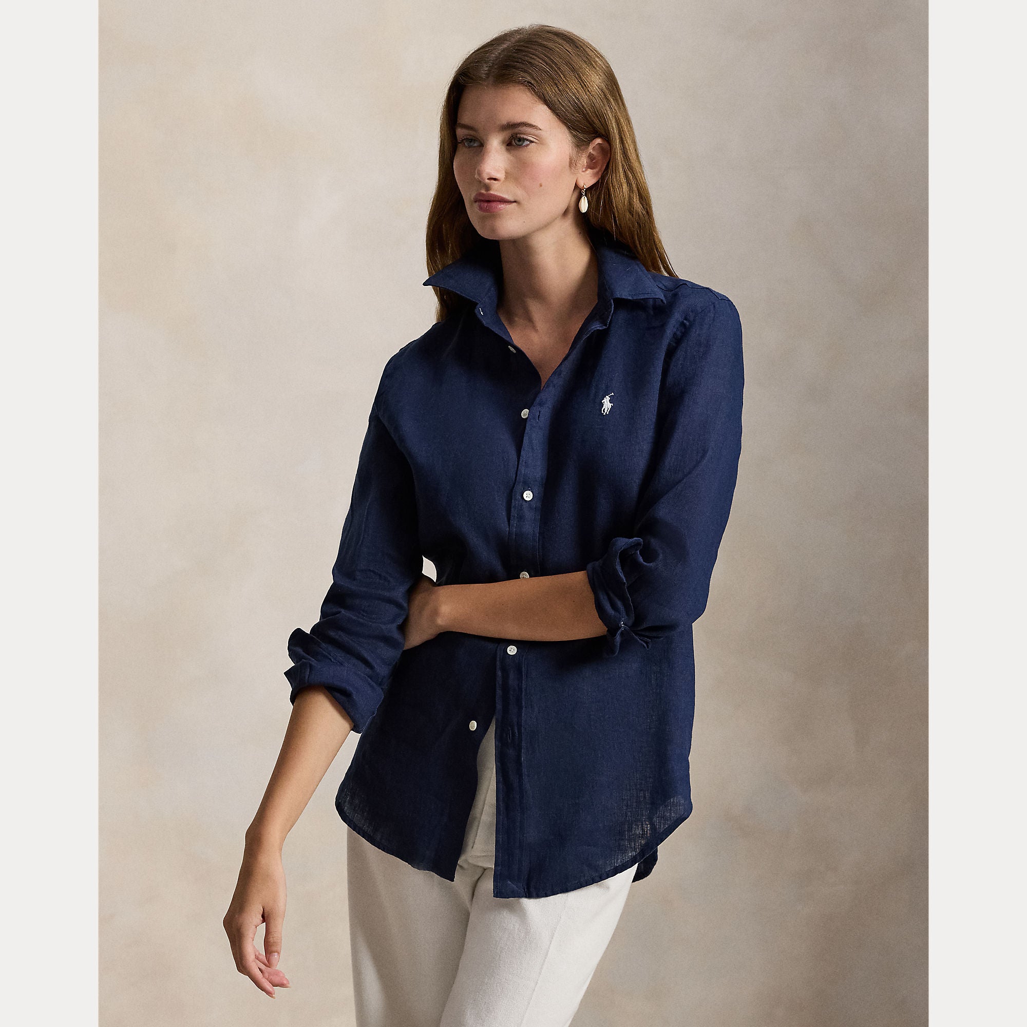 CAMICIA IN LINO VESTIBILITÀ CLASSICA