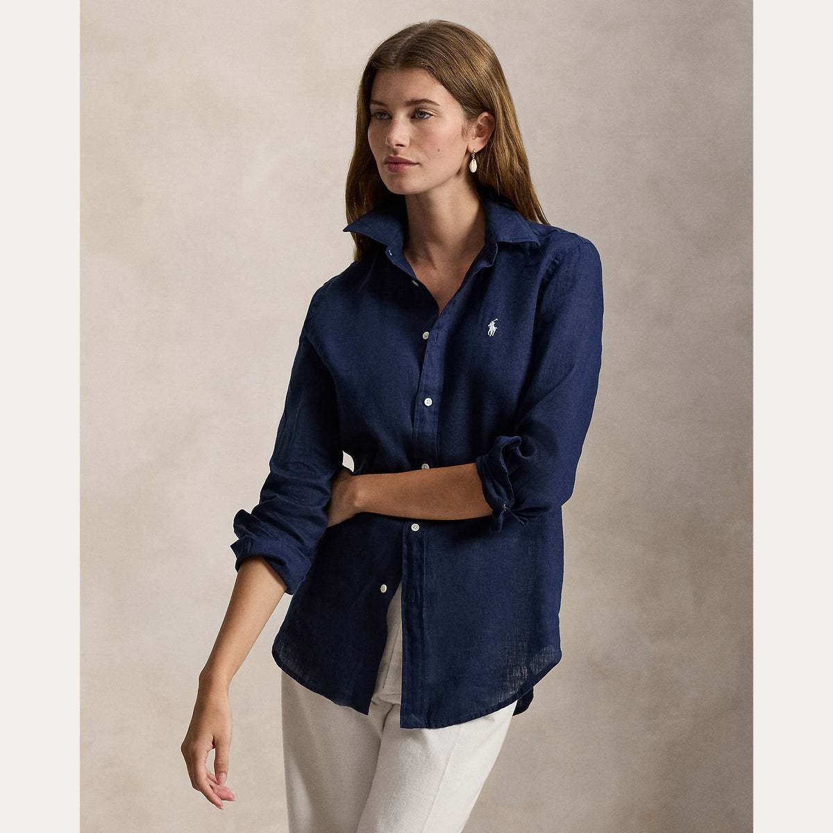CAMICIA IN LINO VESTIBILITÀ CLASSICA
