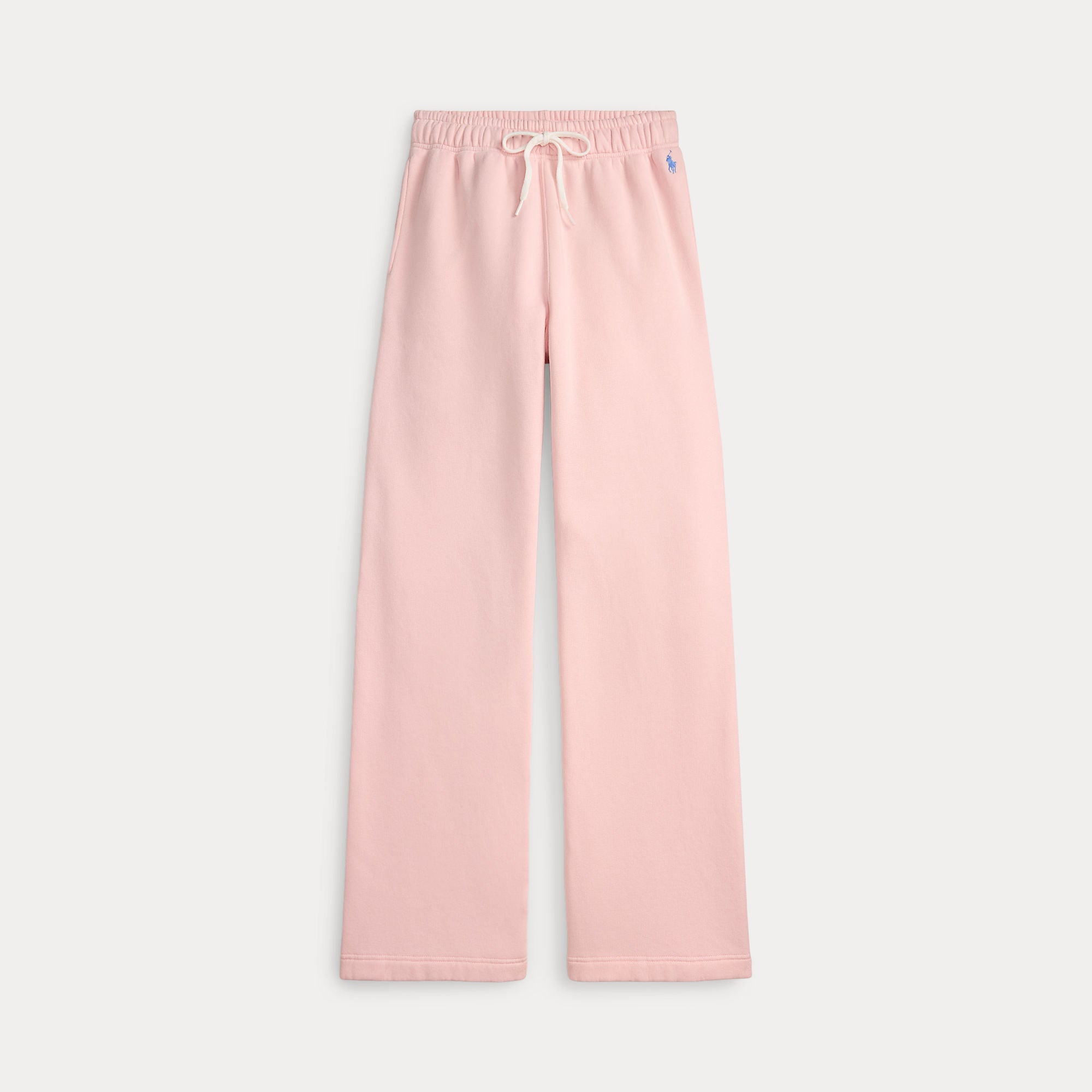 PANTALONI DELLA TUTA IN PILE CON COULISSE A GAMBA LARGA