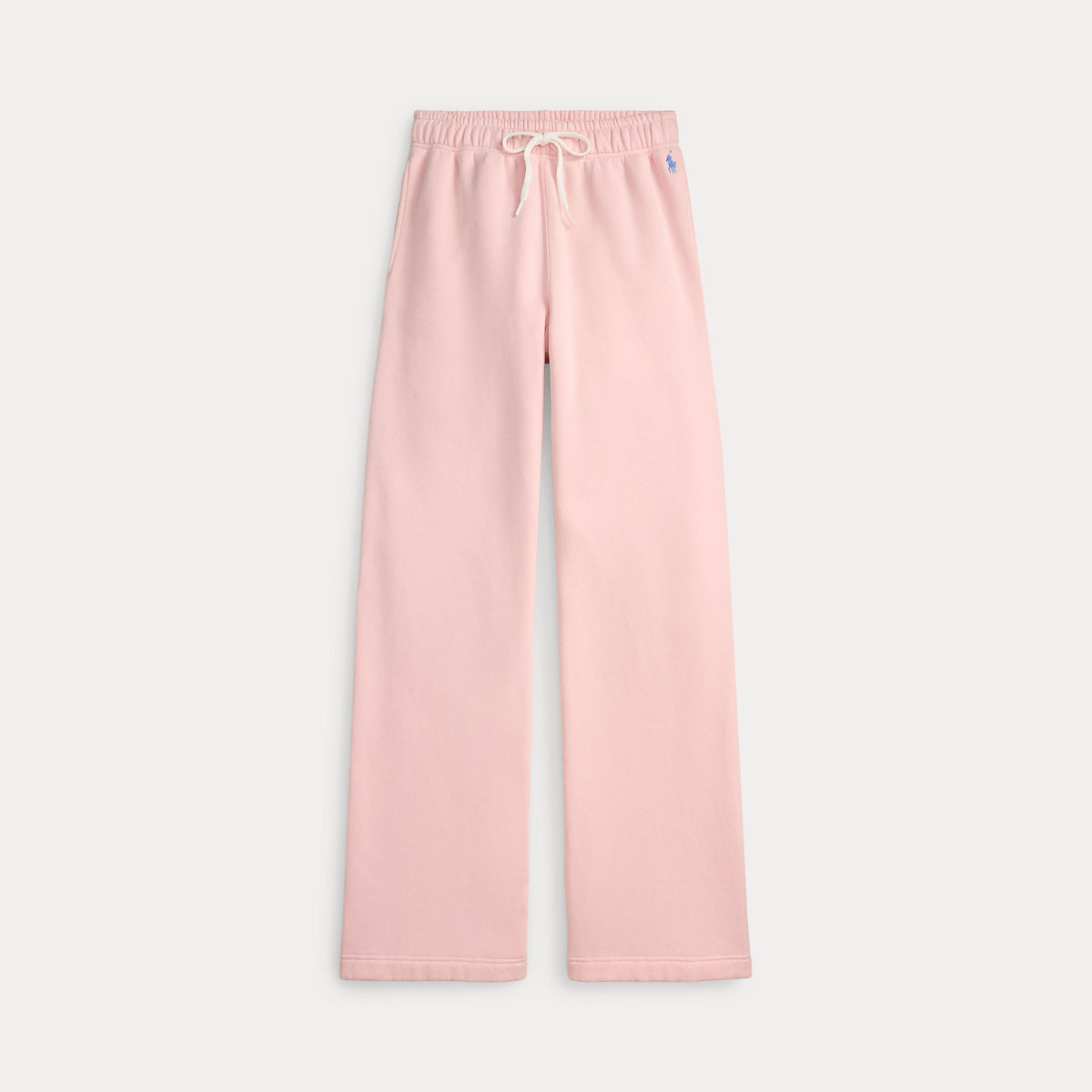 PANTALONI DELLA TUTA IN PILE CON COULISSE A GAMBA LARGA