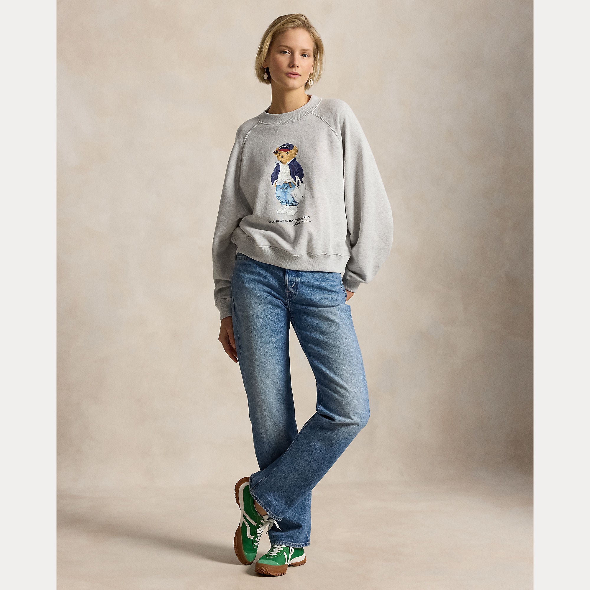 FELPA  GIROCOLLO IN PILE LEGGERO POLO BEAR