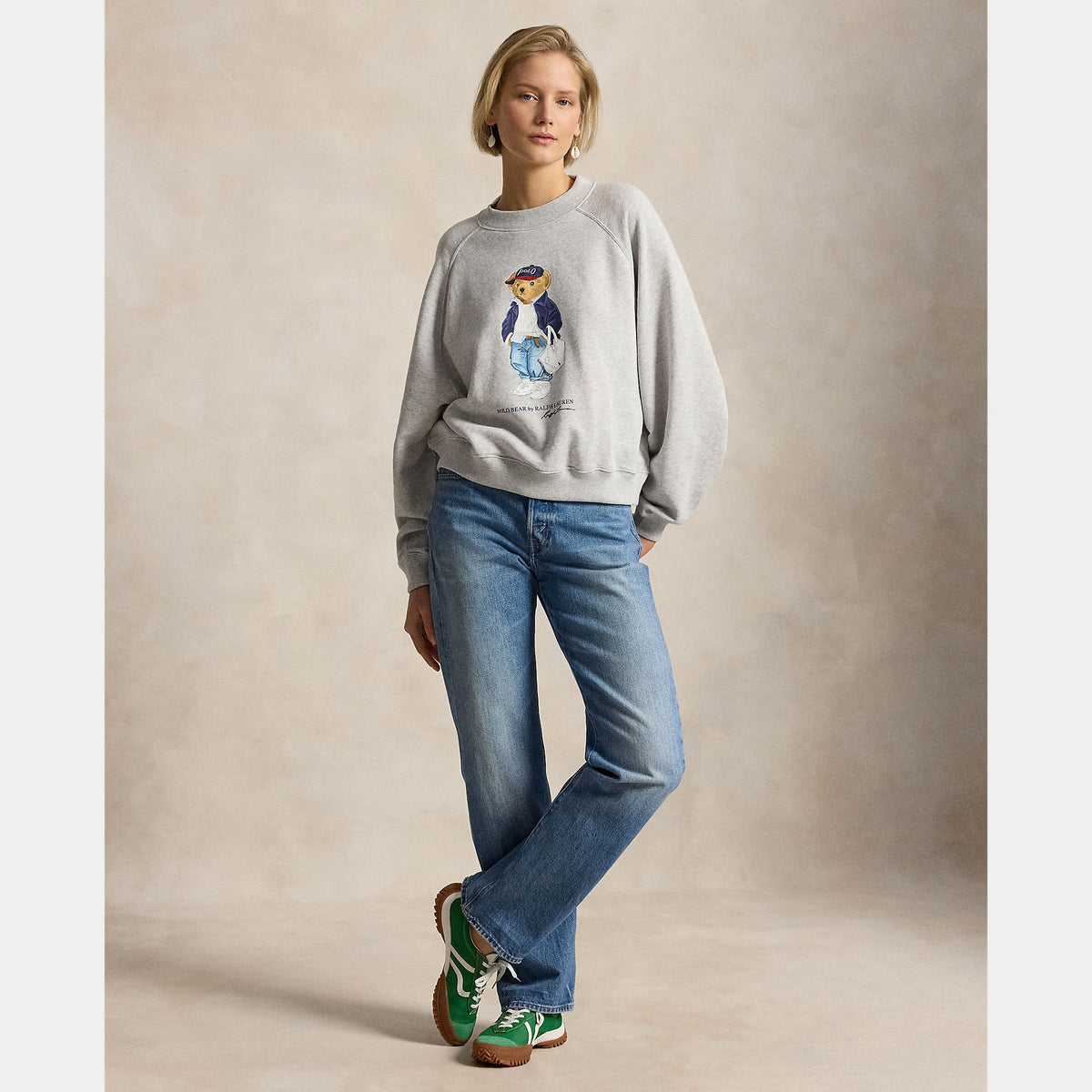 FELPA  GIROCOLLO IN PILE LEGGERO POLO BEAR