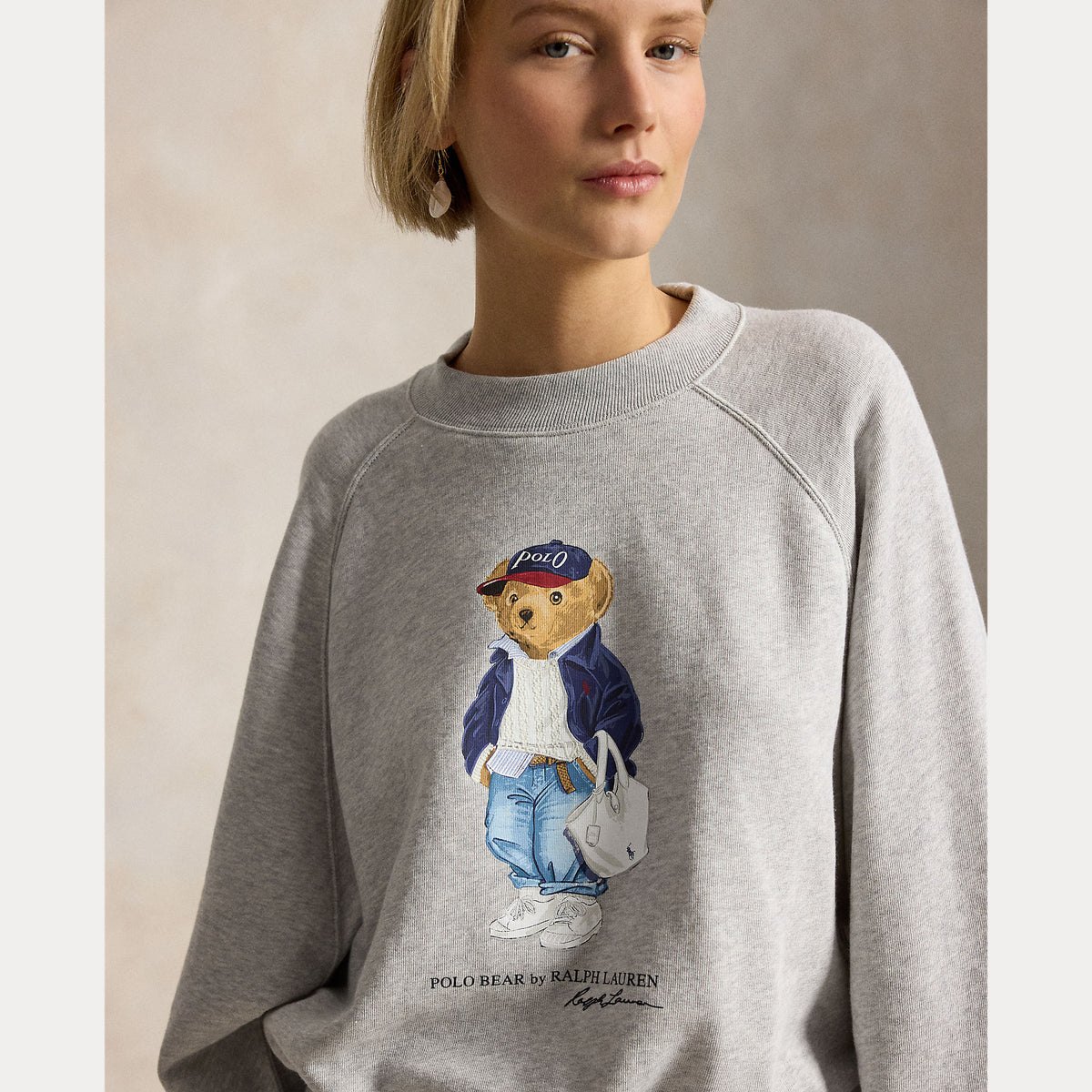 FELPA  GIROCOLLO IN PILE LEGGERO POLO BEAR