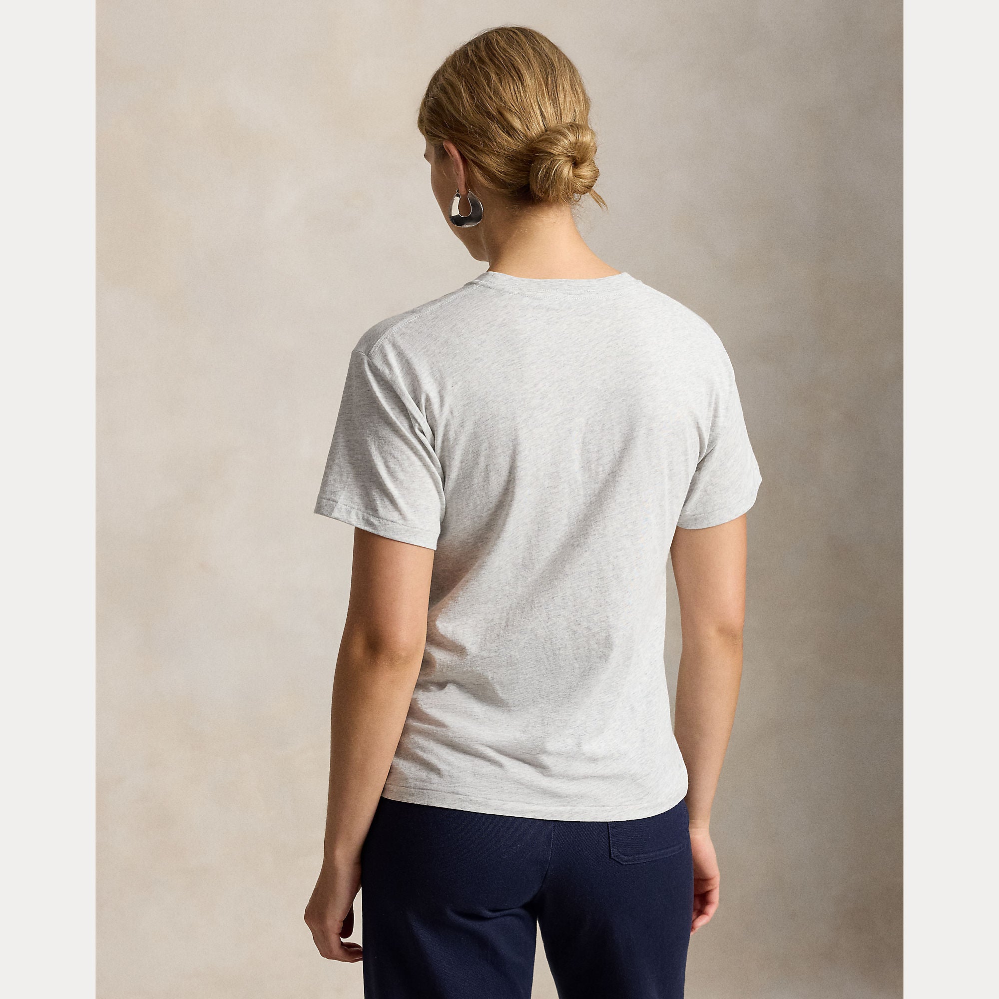 T-SHIRT IN JERSEY DI COTONE CON L'ORSO POLO