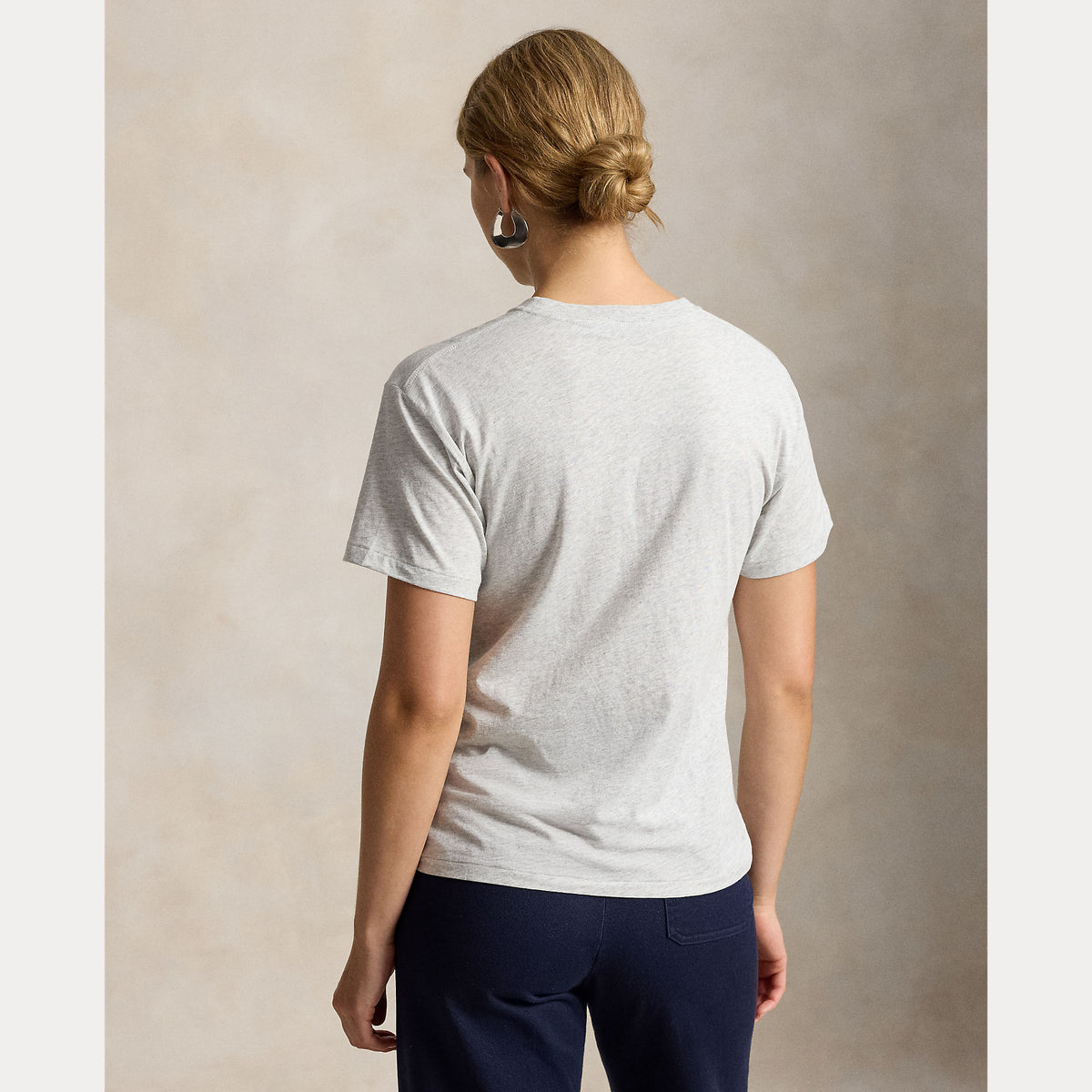 T-SHIRT IN JERSEY DI COTONE CON L'ORSO POLO