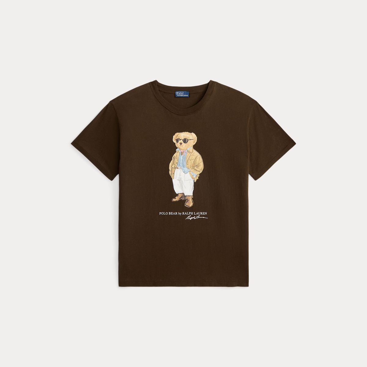 T-SHIRT IN JERSEY DI COTONE CON L'ORSO POLO