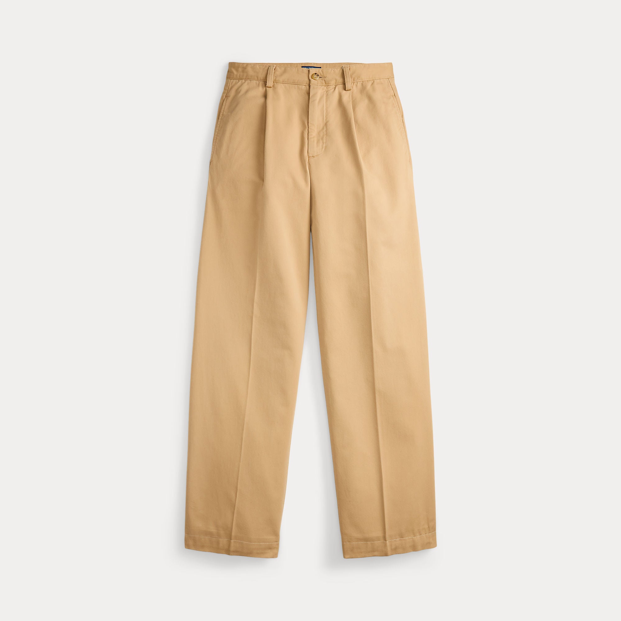 PANTALONI MORBDI IN MISTO COTONE CON PIEGHE