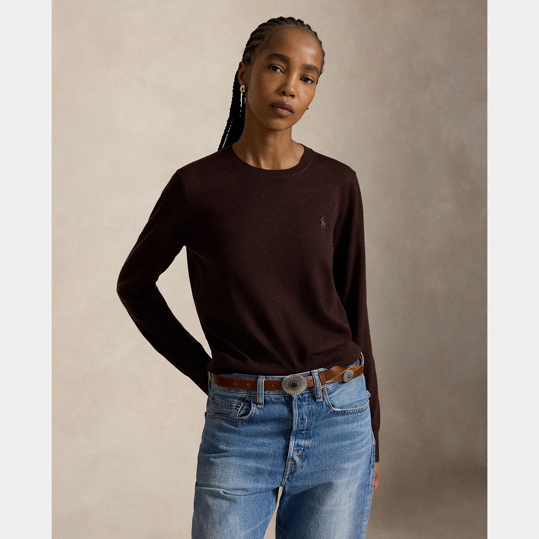 MAGLIONE GIROCOLLO IN LANA