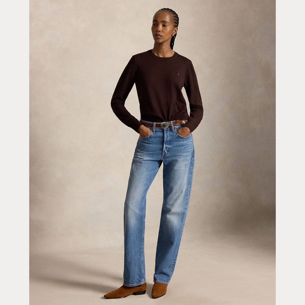 MAGLIONE GIROCOLLO IN LANA
