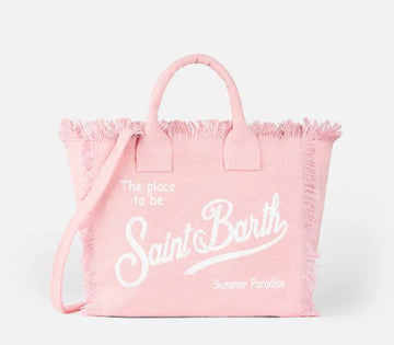 Borsa Colette in canvas di cotone rosa