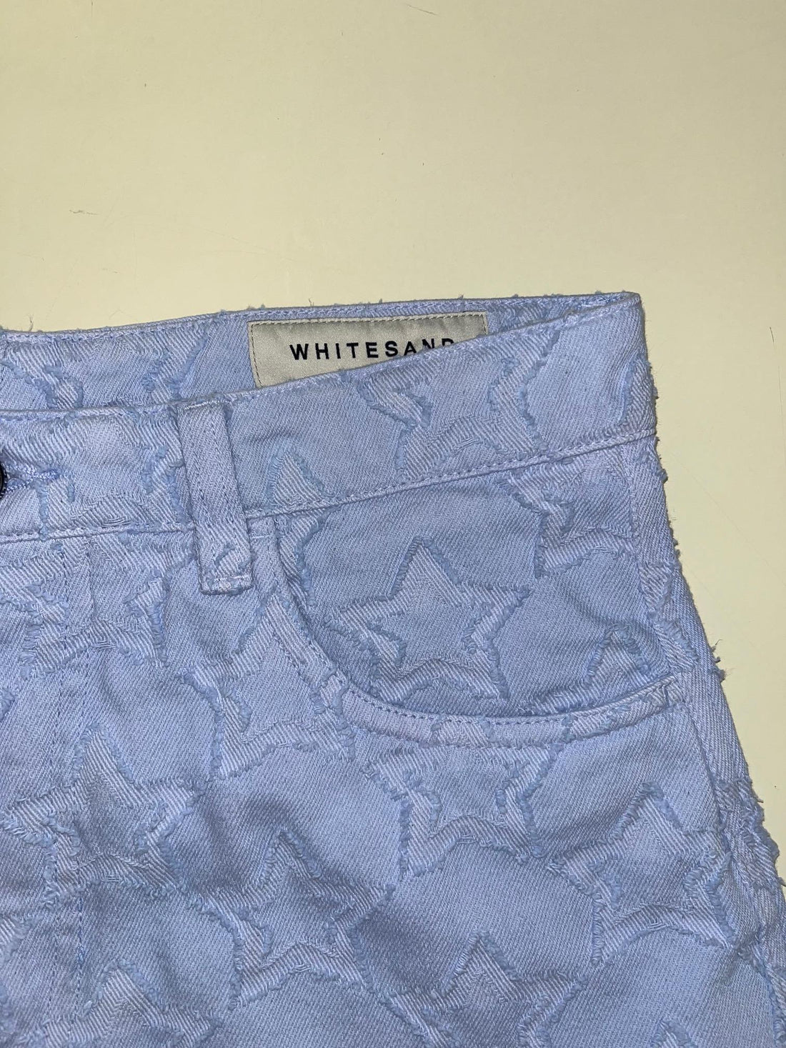 Pantalone Isabel stelle all over effetto strappo