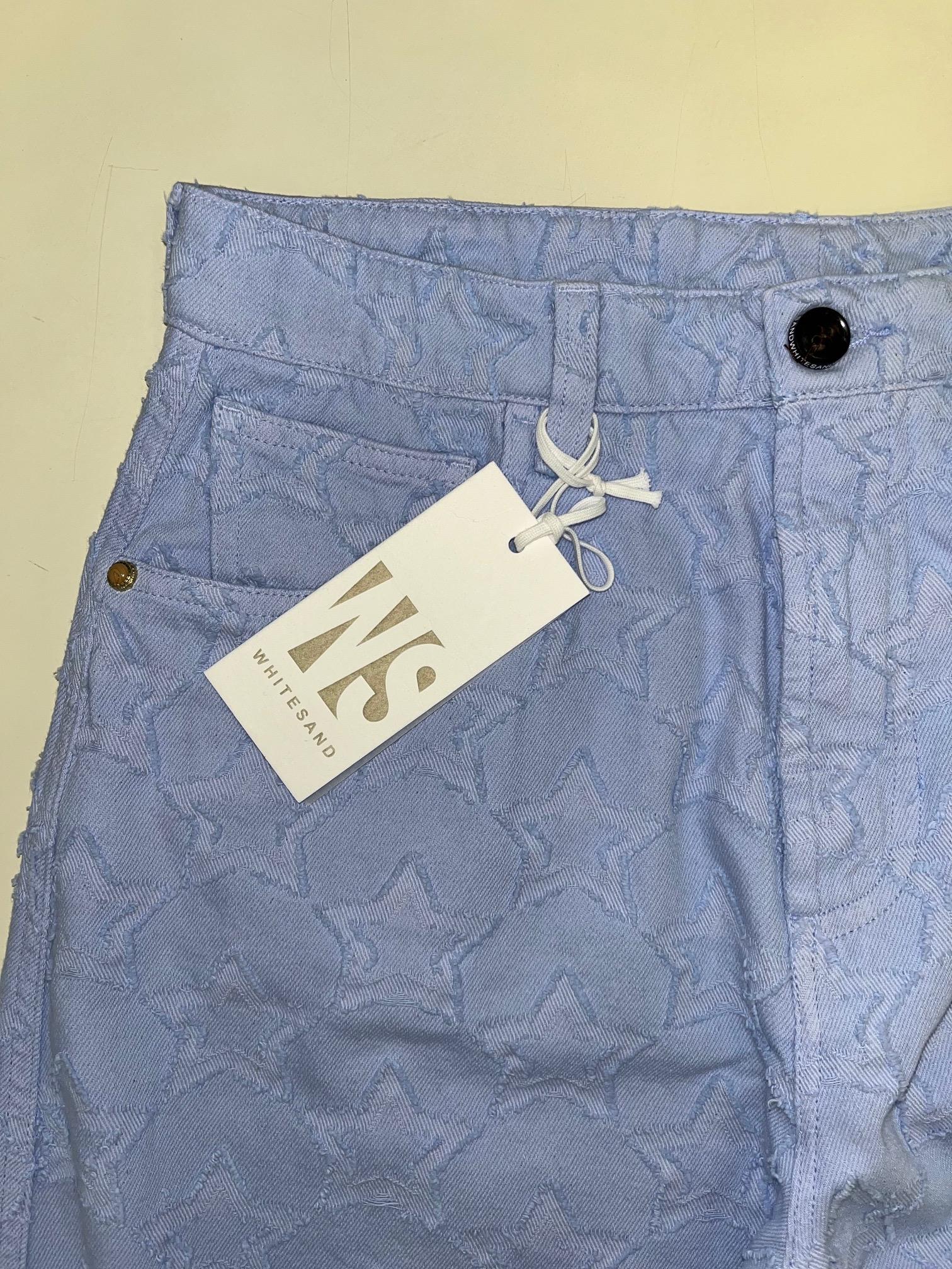 Pantalone Isabel stelle all over effetto strappo