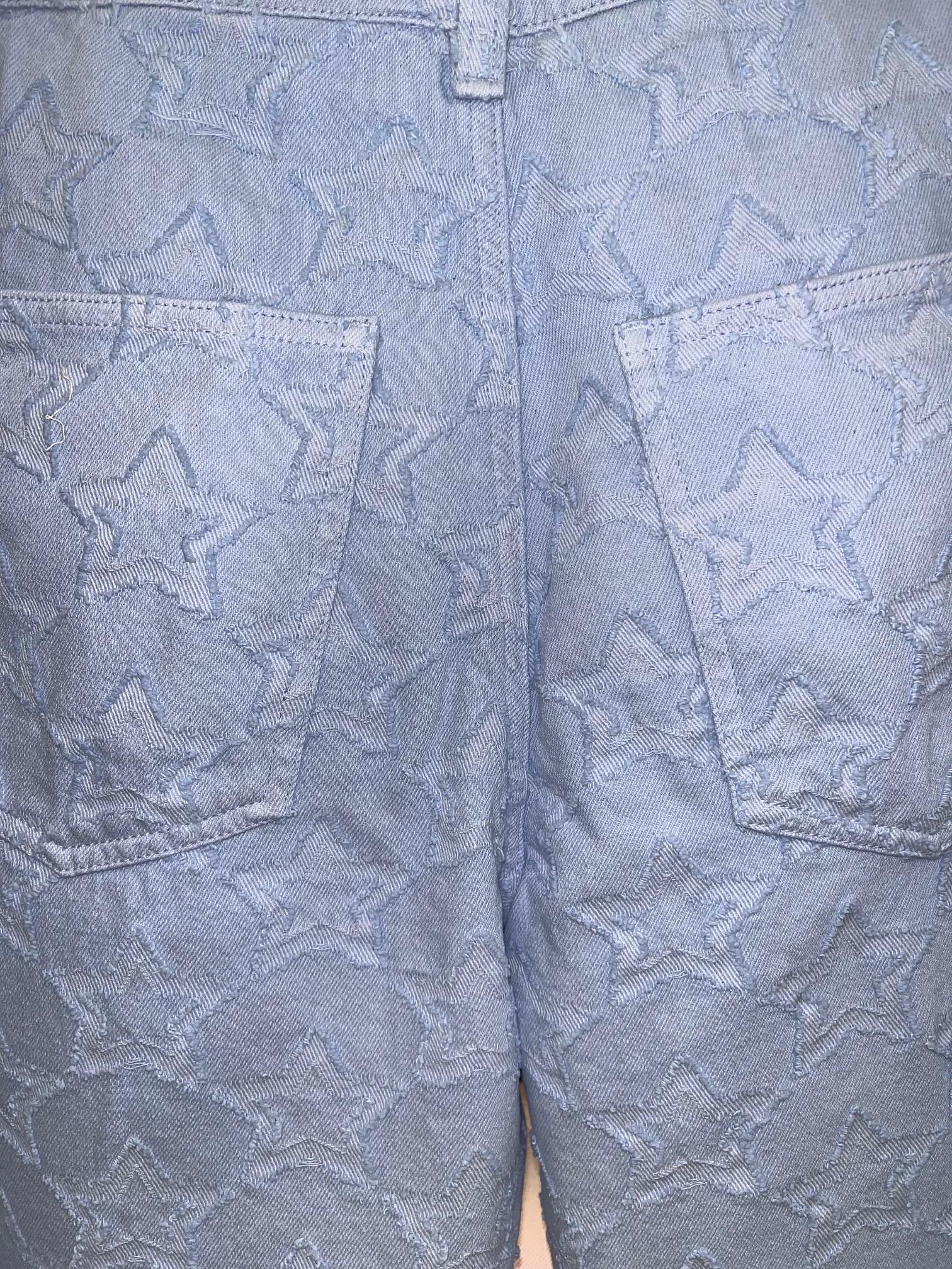 Pantalone Isabel stelle all over effetto strappo