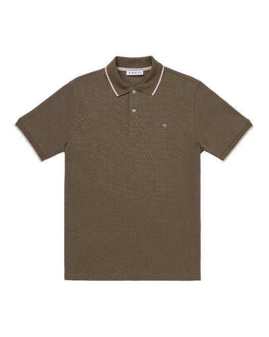 polo contrasti in piquet