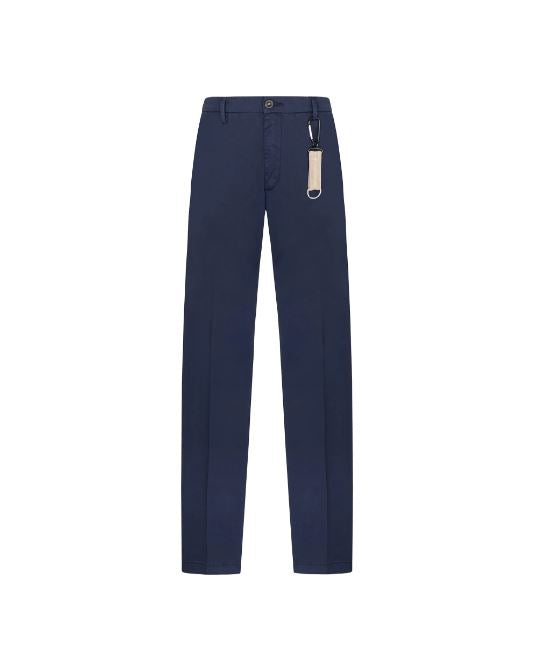 pantalone skinny raso di cotone stretch