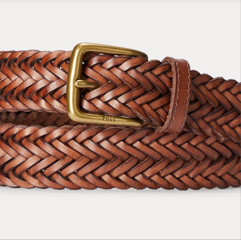 CINTURA IN PELLE DI VITELLO INTRECCIATA