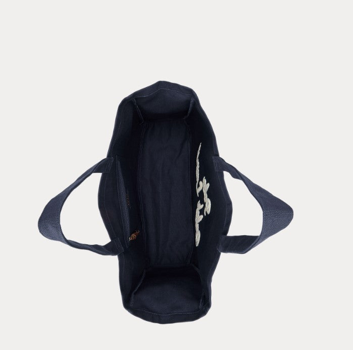 BORSA IN TELA RICAMATA