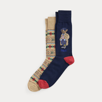 Calzini da pantalone Polo Bear, confezione da 2