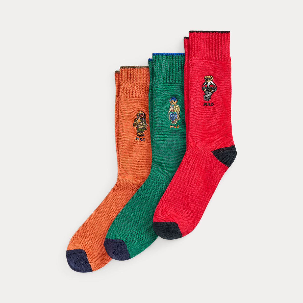 SET REGALO DI 3 CALZINI POLO BEAR CREW