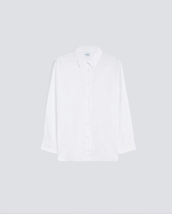 CAMICIA IN POPELINE DI COTONE