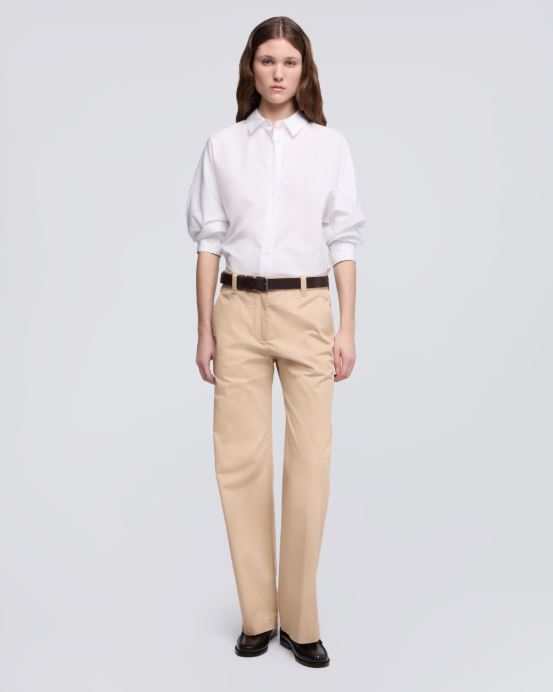 CAMICIA IN POPELINE DI COTONE