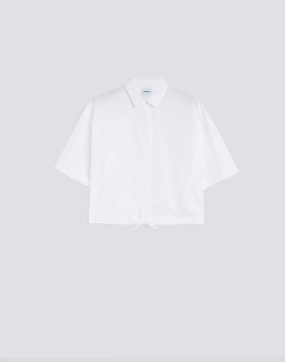 CAMICIA IN POPELINE DI COTONE