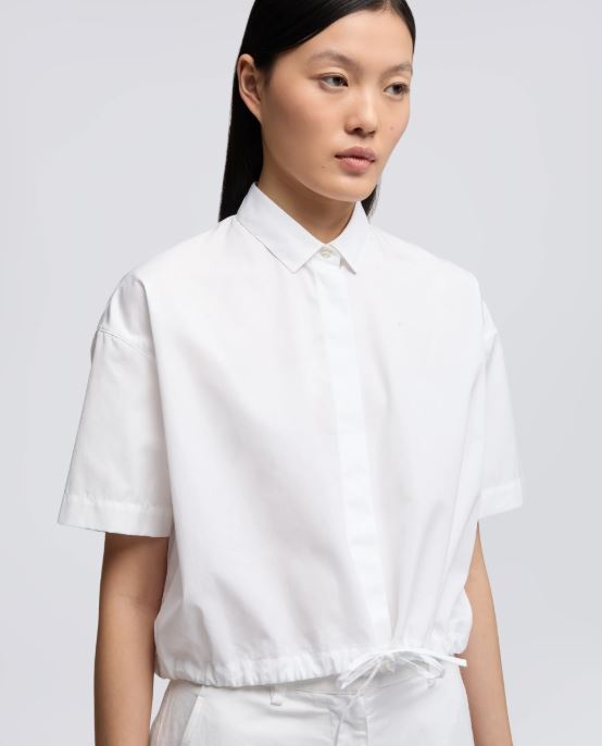 CAMICIA IN POPELINE DI COTONE
