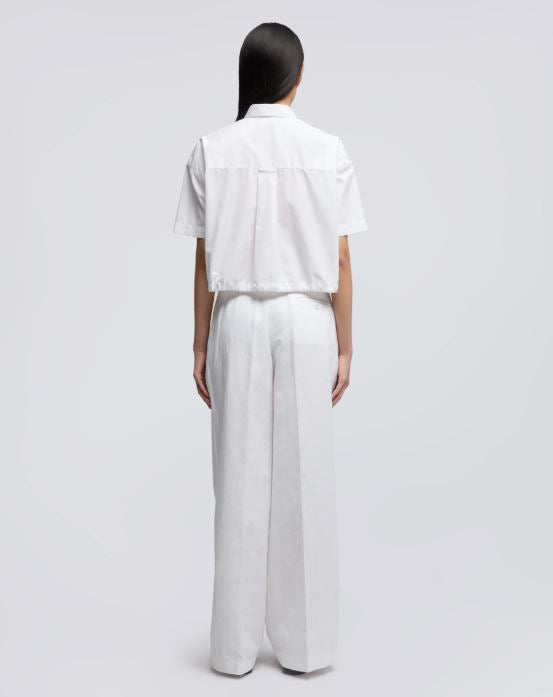 CAMICIA IN POPELINE DI COTONE