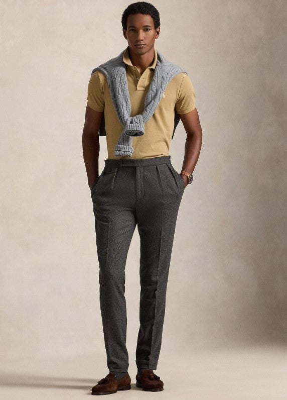 POLO IN RETE SLIM FIT