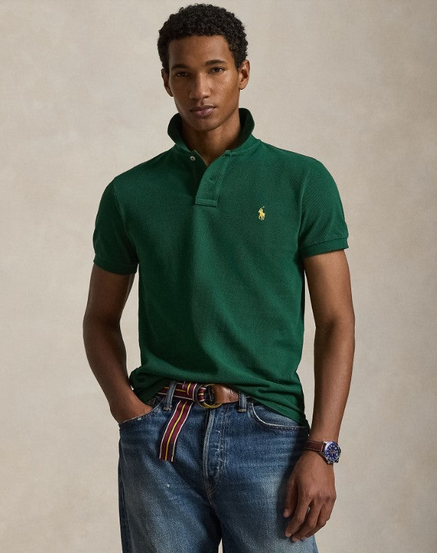 POLO IN RETE SLIM FIT