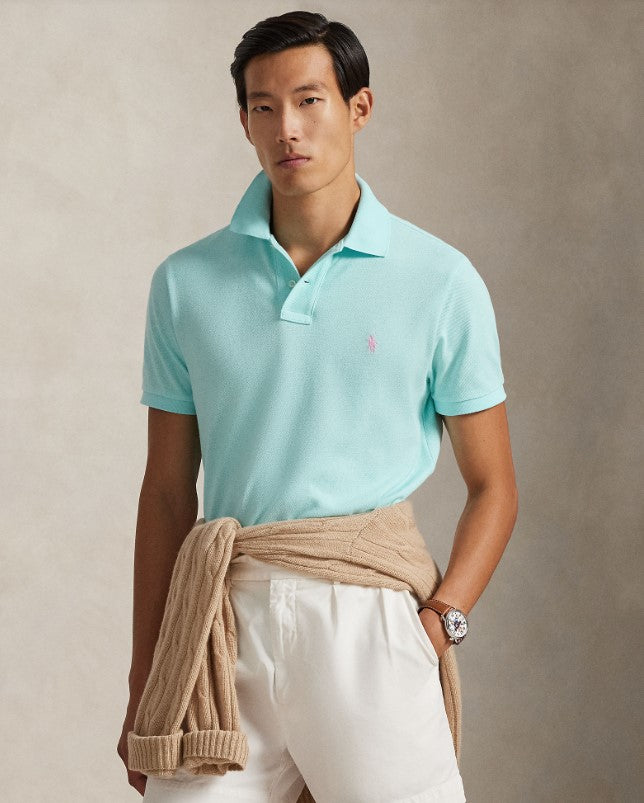 POLO IN RETE SLIM FIT