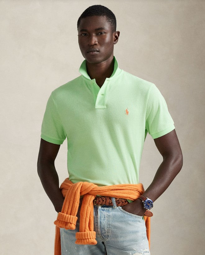 POLO IN RETE SLIM FIT