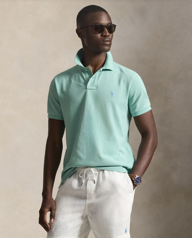 POLO IN RETE SLIM FIT