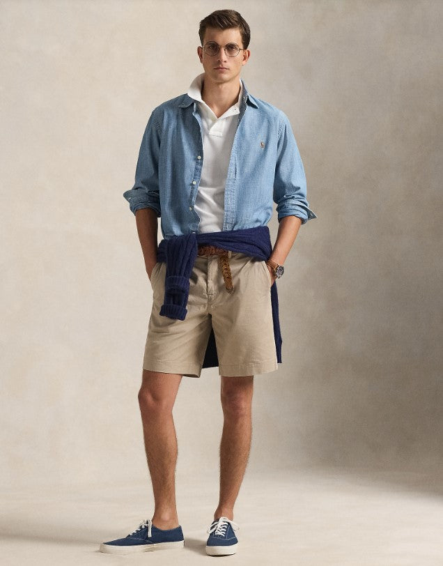 POLO IN RETE SLIM FIT