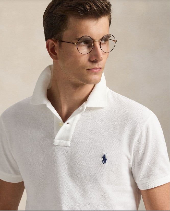 POLO IN RETE SLIM FIT