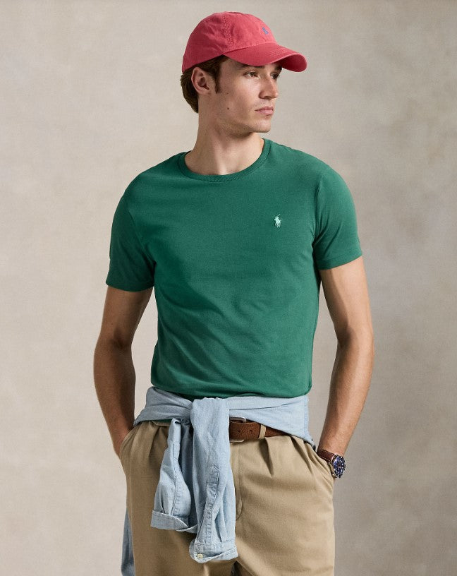 T-SHIRT GIROCOLLO IN JERSEY SLIM FIT