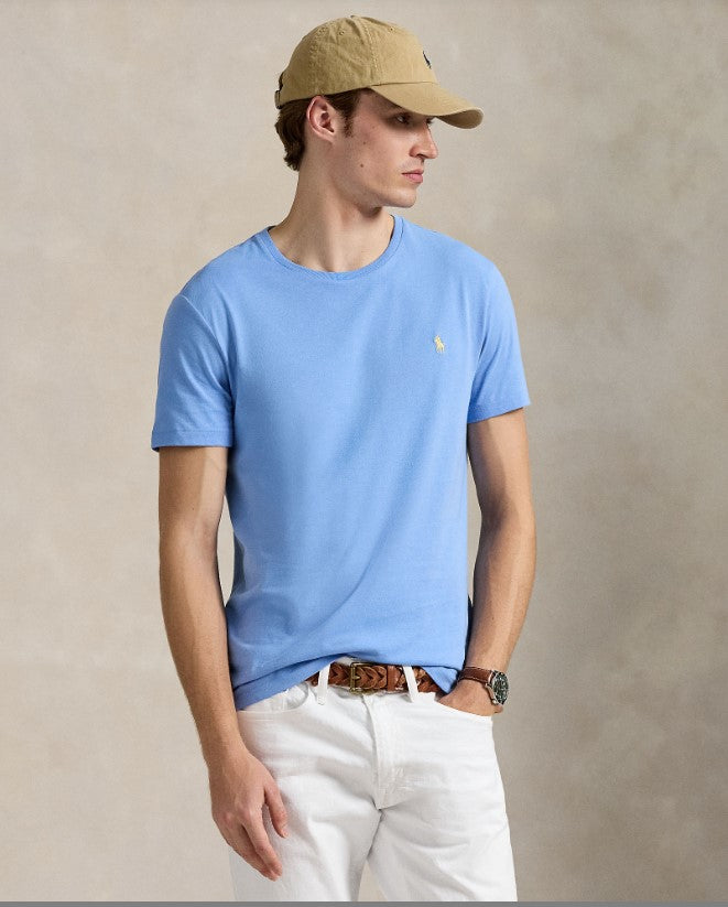 T-SHIRT GIROCOLLO IN JERSEY SLIM FIT